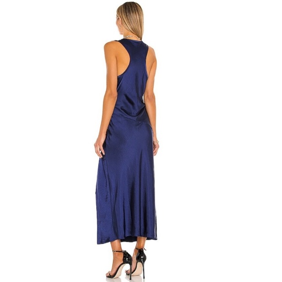 REVOLVE L'Academie Racerback Tank Midi Dress in Navy - Picture 3 of 7